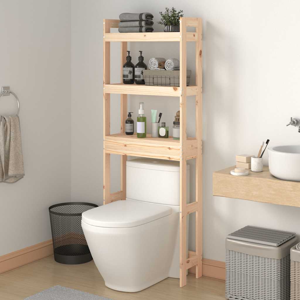Vidaxx Toilet Regal 63x26x171 cm Festkiefer