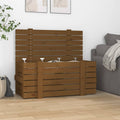 VIDAXL -Speicherbox 91x40,5x42 cm Festkiefer Honig braun