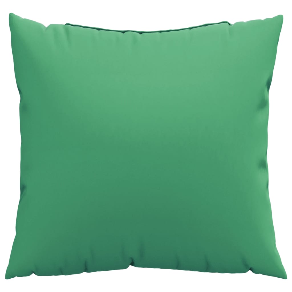 VidaXL Sofakissen, 4 Stück, 50 x 50 cm, Stoff, grün