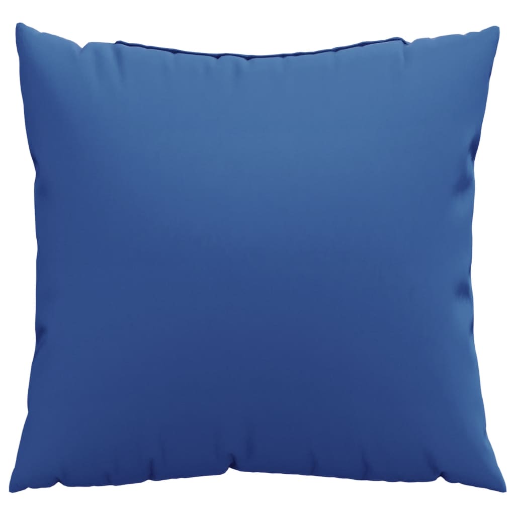 VidaXL Sofakissen, 4 Stück, 50 x 50 cm, Stoff, königsblau