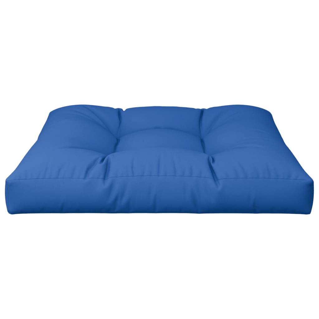 Vidaxl palletkussen 70x70x12 cm stof koningsblauw