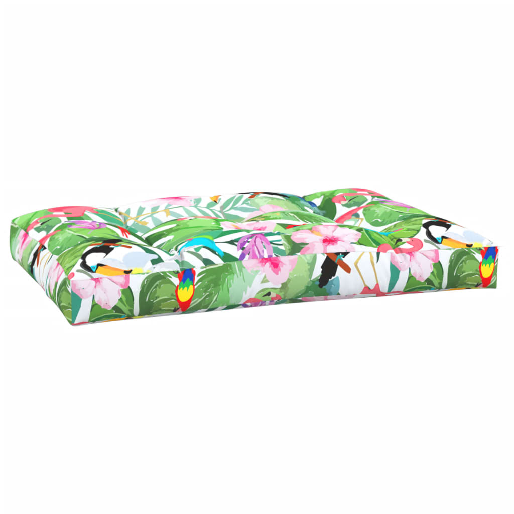 Vidaxl palletkussen 120x80x12 cm stof meerkleurig