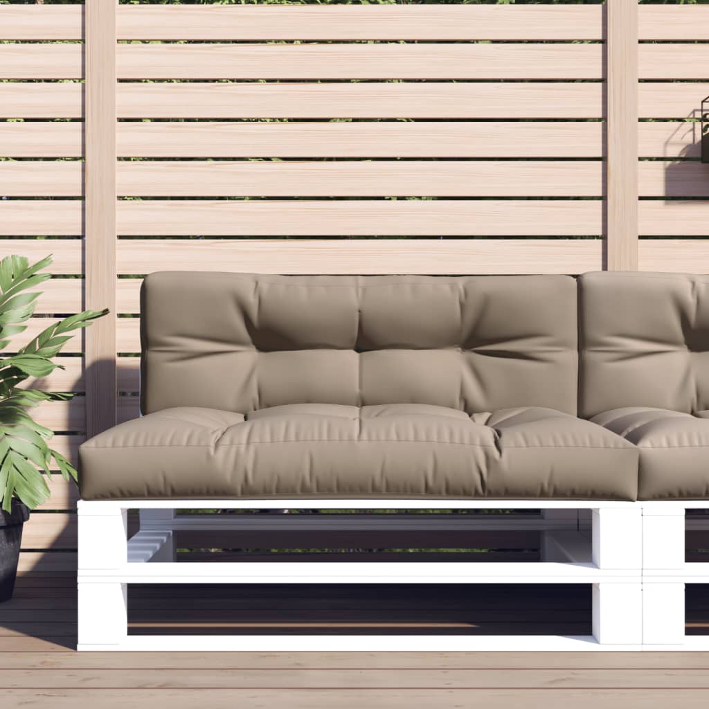 VidaXL -Palette 2 St. Stoff Taupe