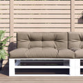VidaXL -Palette 2 St. Stoff Taupe