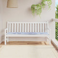 Vidaxl bankkussen gestreept zwart ruit 150 x 50 x 3 cm oxford stof