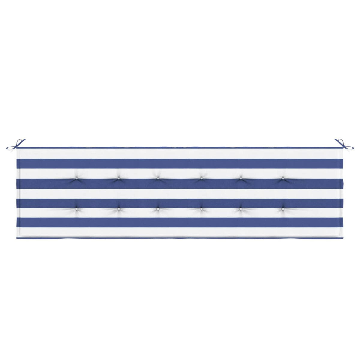 Vidaxl bankkussen oxford stof blauwe streep 180 x 50 x 3 cm