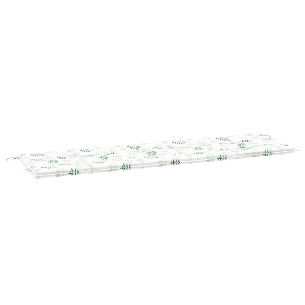 Vidaxl bankkussen blad bladontwerp 150 x 50 x 3 cm oxford stof