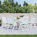 Vidaxl stoelkussens 6 st 50x50x7 cm stof meerkleurig