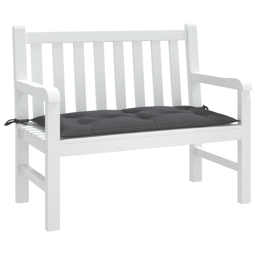 VidaXL Gartenbankkissen 100x50x7 cm Oxford-Gewebe Anthrazit