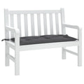 VidaXL Gartenbankkissen 100x50x7 cm Oxford-Gewebe Anthrazit