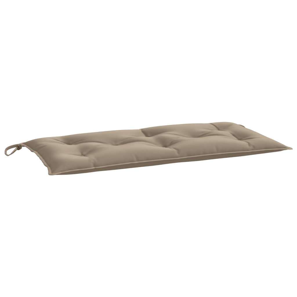 VidaXL Gartenbankkissen 100x50x7 cm Oxford-Gewebe Taupe