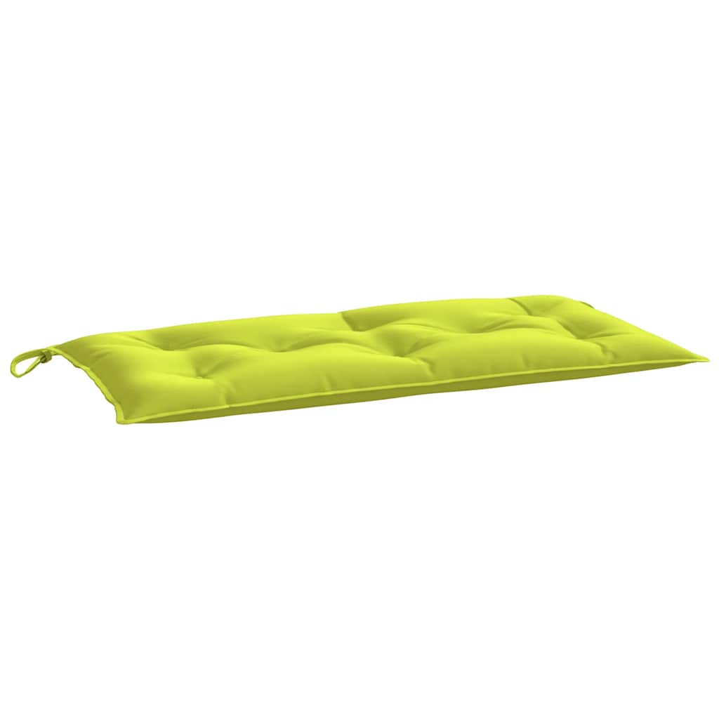 VidaXL Gartenbankkissen 100x50x7 cm Oxford-Gewebe Hellgrün