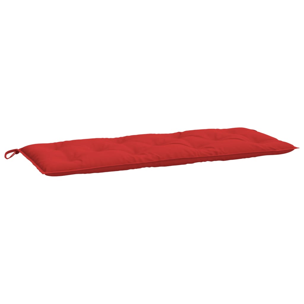 VidaXL Gartenbankkissen 120x50x7 cm Oxford-Gewebe Rot