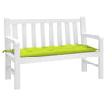 Vidaxl tuinbankkussen 120x50x7 cm oxford stof heldergroen