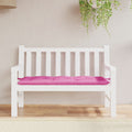 VidaXL Gartenbankkissen 120x50x7 cm Stoff Rosa