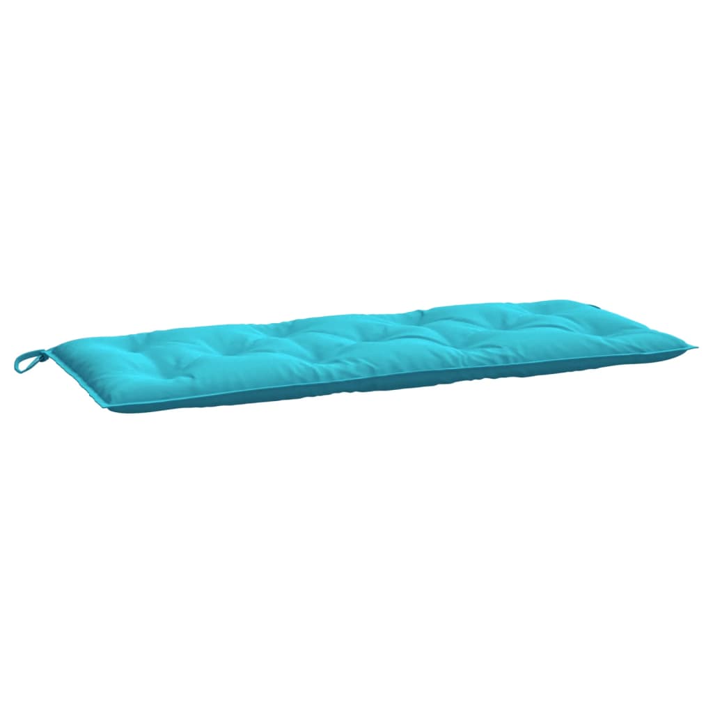 VidaXL Gartenbankkissen 120x50x7 cm Stoff Türkis