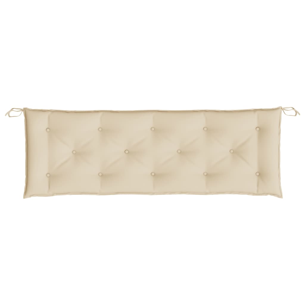 Vidaxl tuinbankkussen 150x50x7 cm oxford stof beige