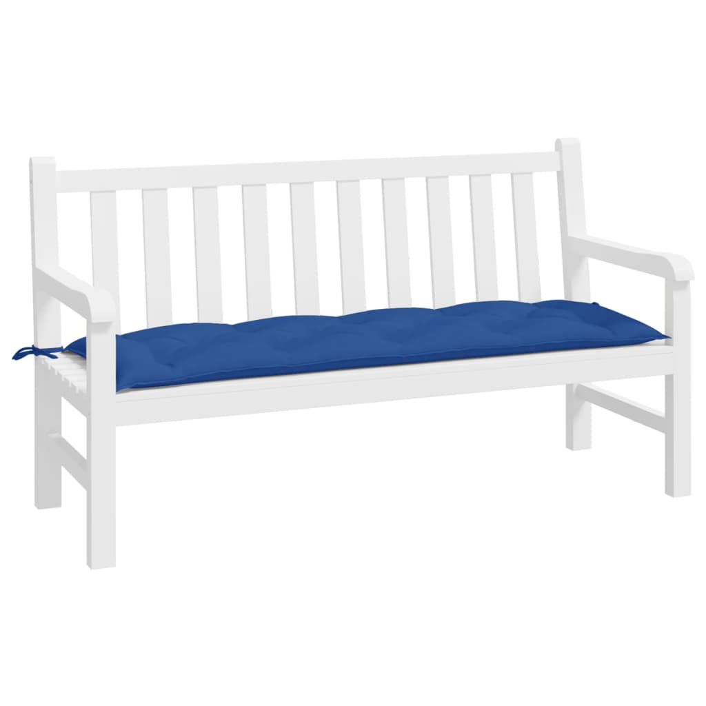 VidaXL Gartenbankkissen 150x50x7 cm Oxford-Gewebe Königsblau
