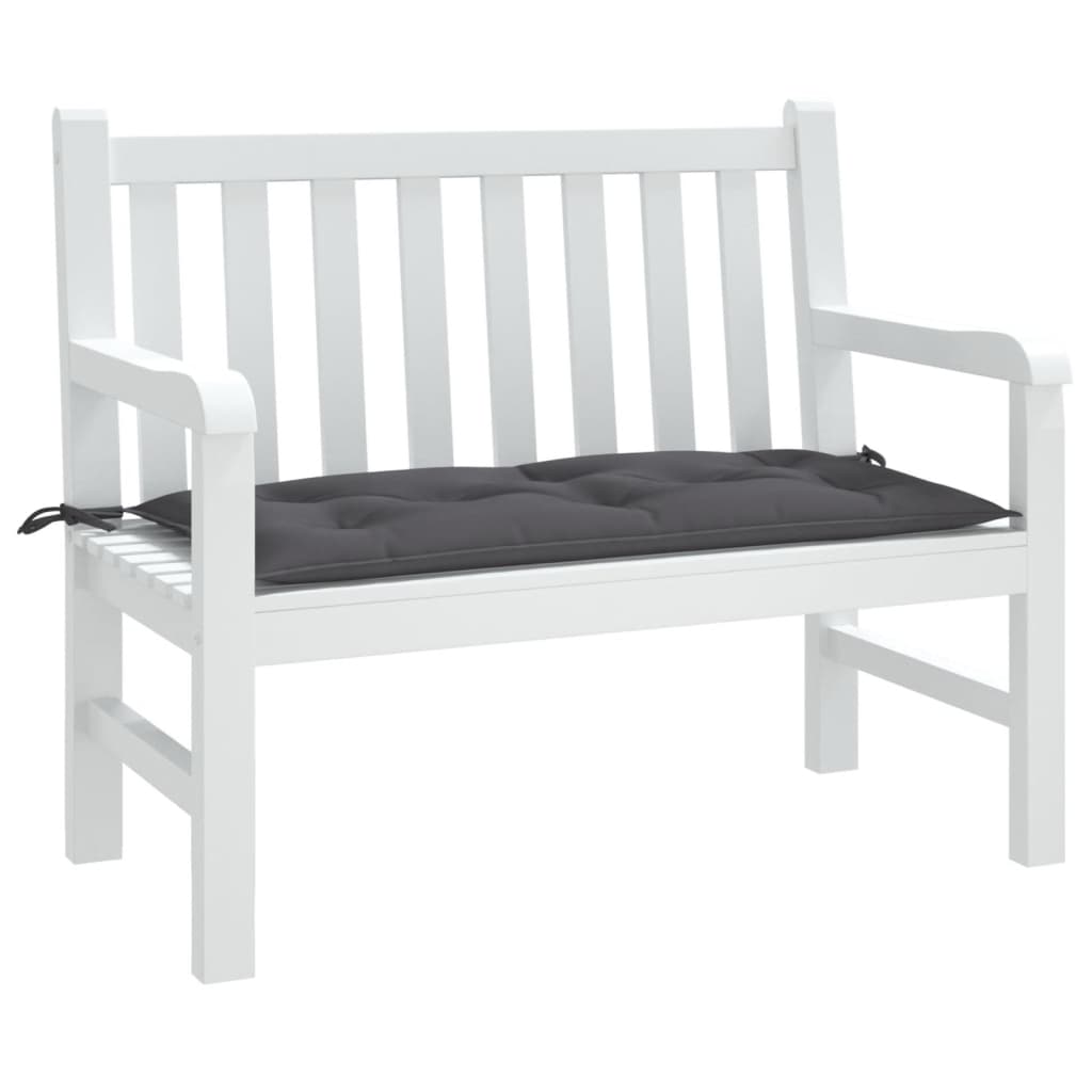 VidaXL Gartenbankkissen 110x50x7 cm Oxford-Gewebe Anthrazit