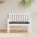 VidaXL Gartenbankkissen 110x50x7 cm Oxford-Gewebe Anthrazit