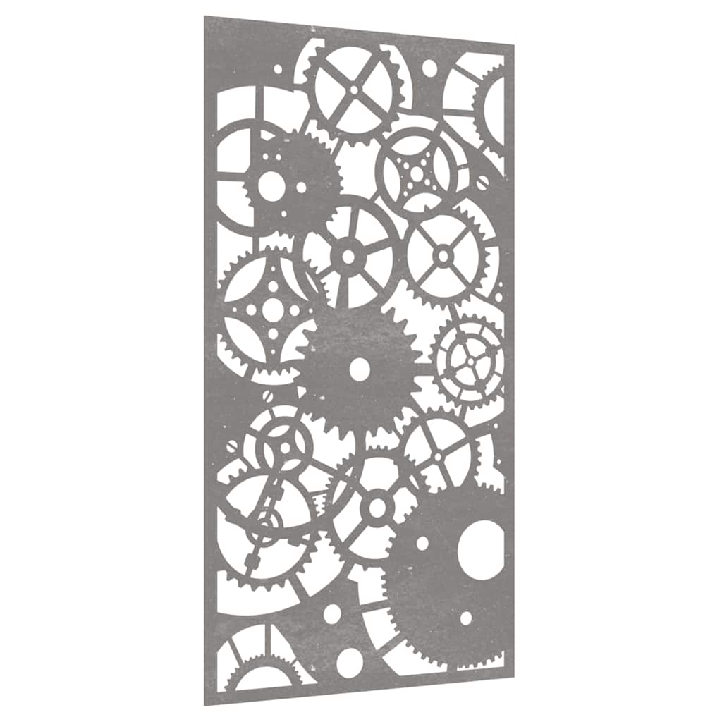 VidaXL Wanddekoration Garten-Design 105x55 cm Cortenstahl