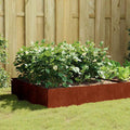 VidaXL Hochbeet 100x100x41 cm Cortenstahl