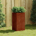 Vidaxl plantenbak 40x40x80 cm cortenstaal