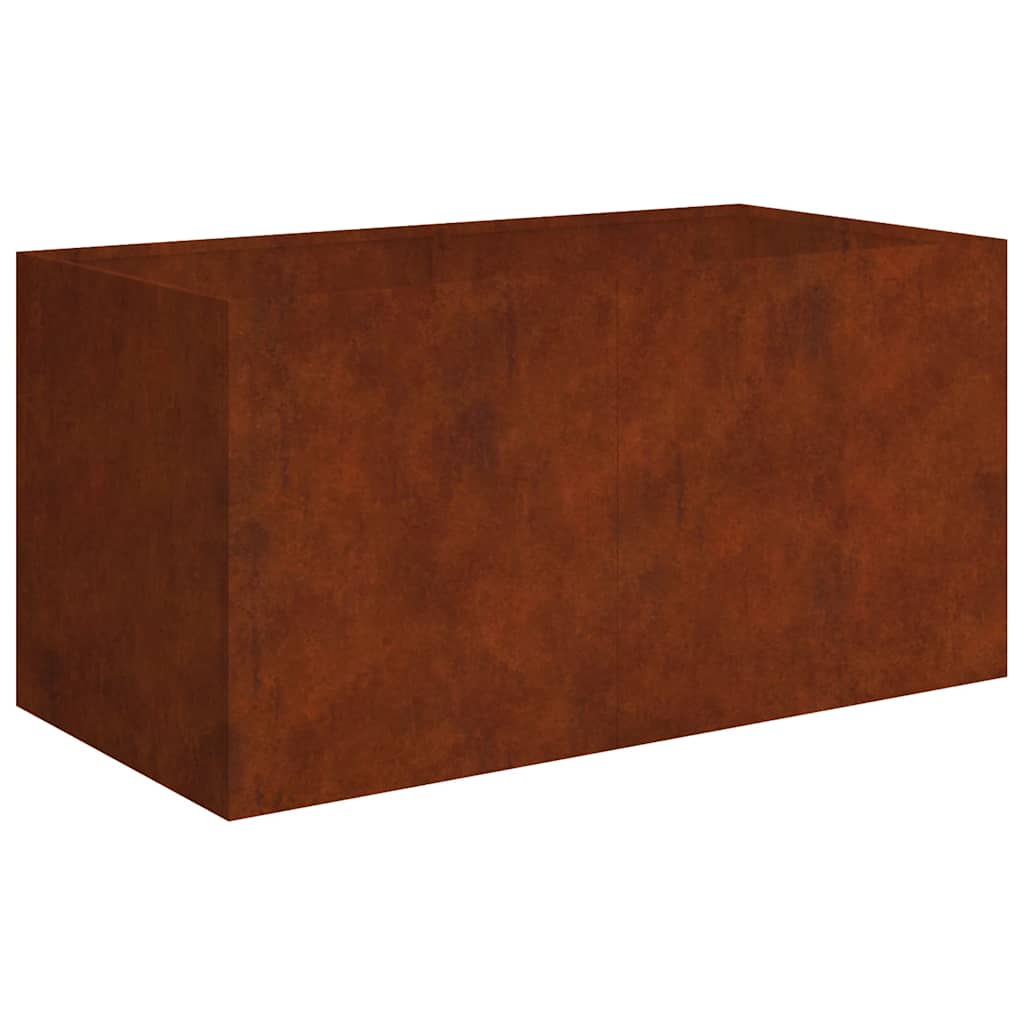 VIDAXL -Planungsbox 80x40x40 cm Cortenstahl