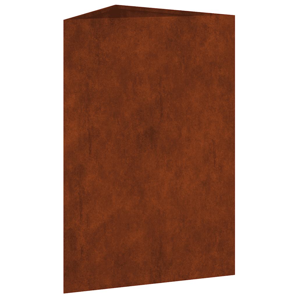 VIDAXL -Planungsbox 50x43x75 cm Cortenstahl