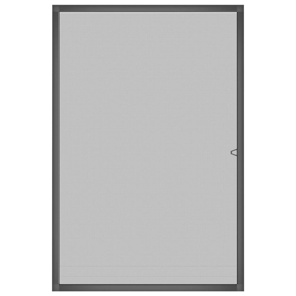 VidaXL Fliegengitter 90x120 cm Anthrazit