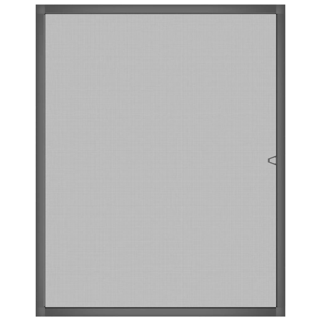 VidaXL Fliegengitter 100x120 cm Anthrazit