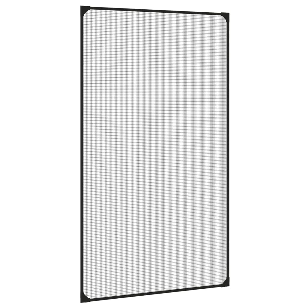 VidaXL Insektenschutzgitter für Fenster, magnetisch, 80 x 140 cm, Anthrazit