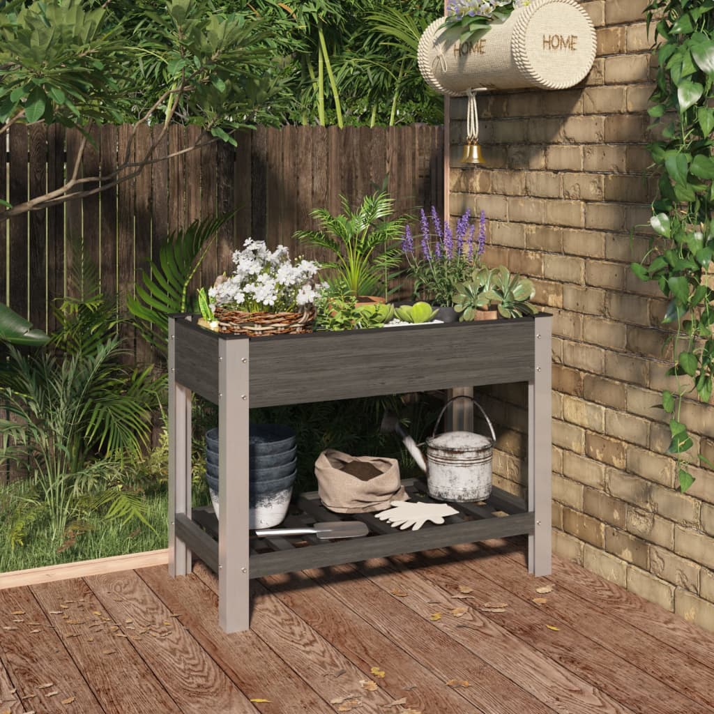 VidaXL -Planzer mit Regal 100x50x75 cm HKC eingebaut