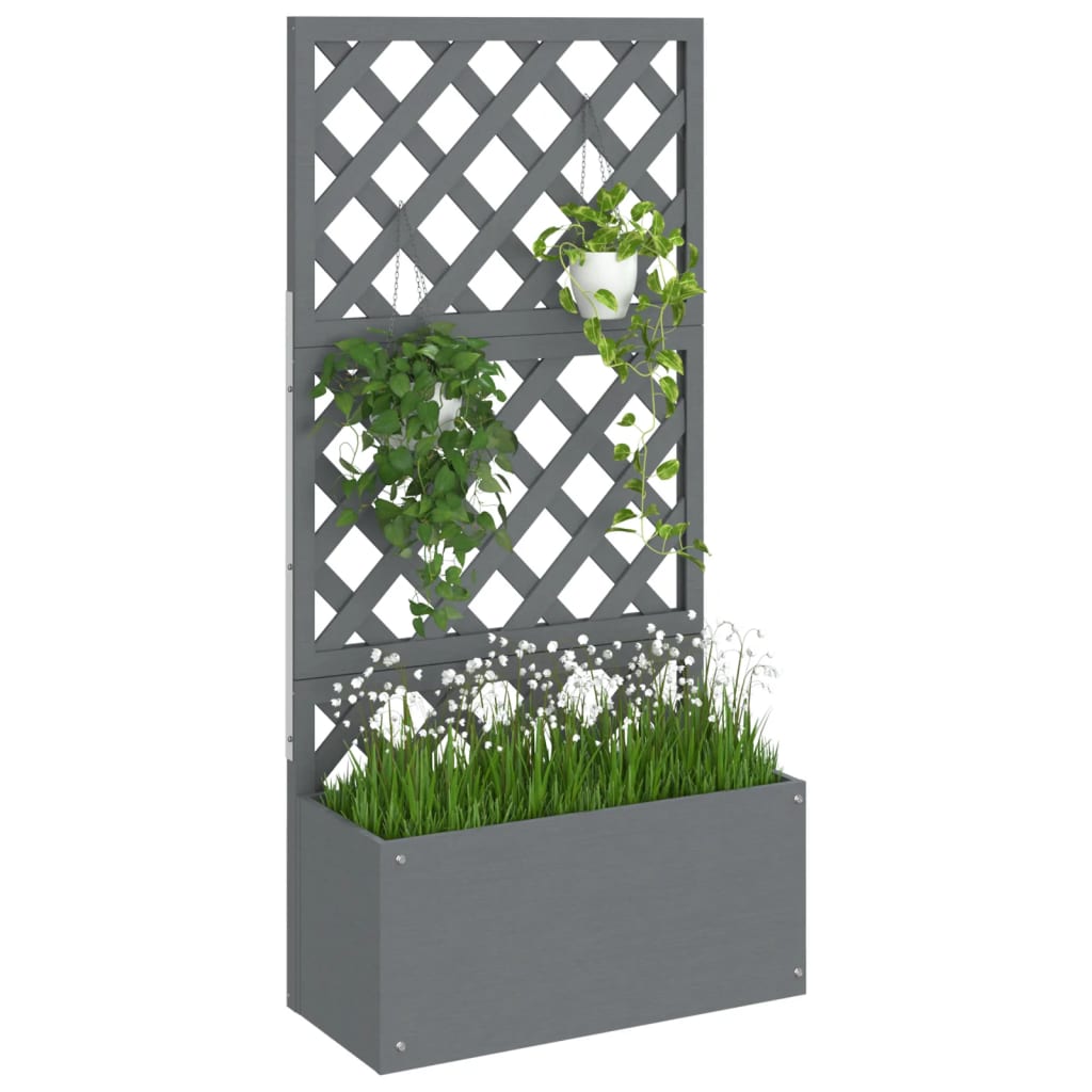 VIDAXL -Planzer mit Rankgitter 65x33x135 cm HKC