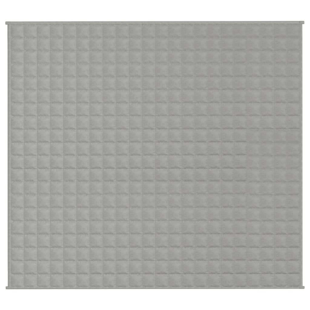Vidaxxl Schwacheurdecke 200x230 cm 9 kg Stoff grau