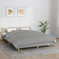 Vidaxxl Schwacheurdecke 200x230 cm 9 kg Stoff grau
