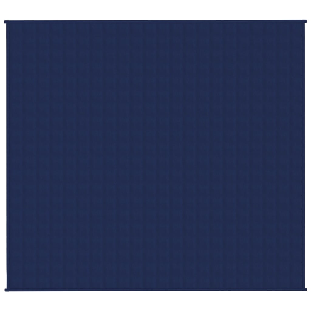 Vidaxxl schwache Decke 200x230 cm 13 kg Stoff blau