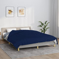 Vidaxxl schwache Decke 220x230 cm 11 kg Stoff blau