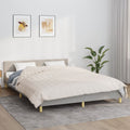 VidaXL schwache Decke 220x240 cm 15 kg Stofflampe creme -gelöscht