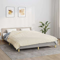 VidaXL schwache Decke 220x240 cm 15 kg Stofflampe creme -gelöscht