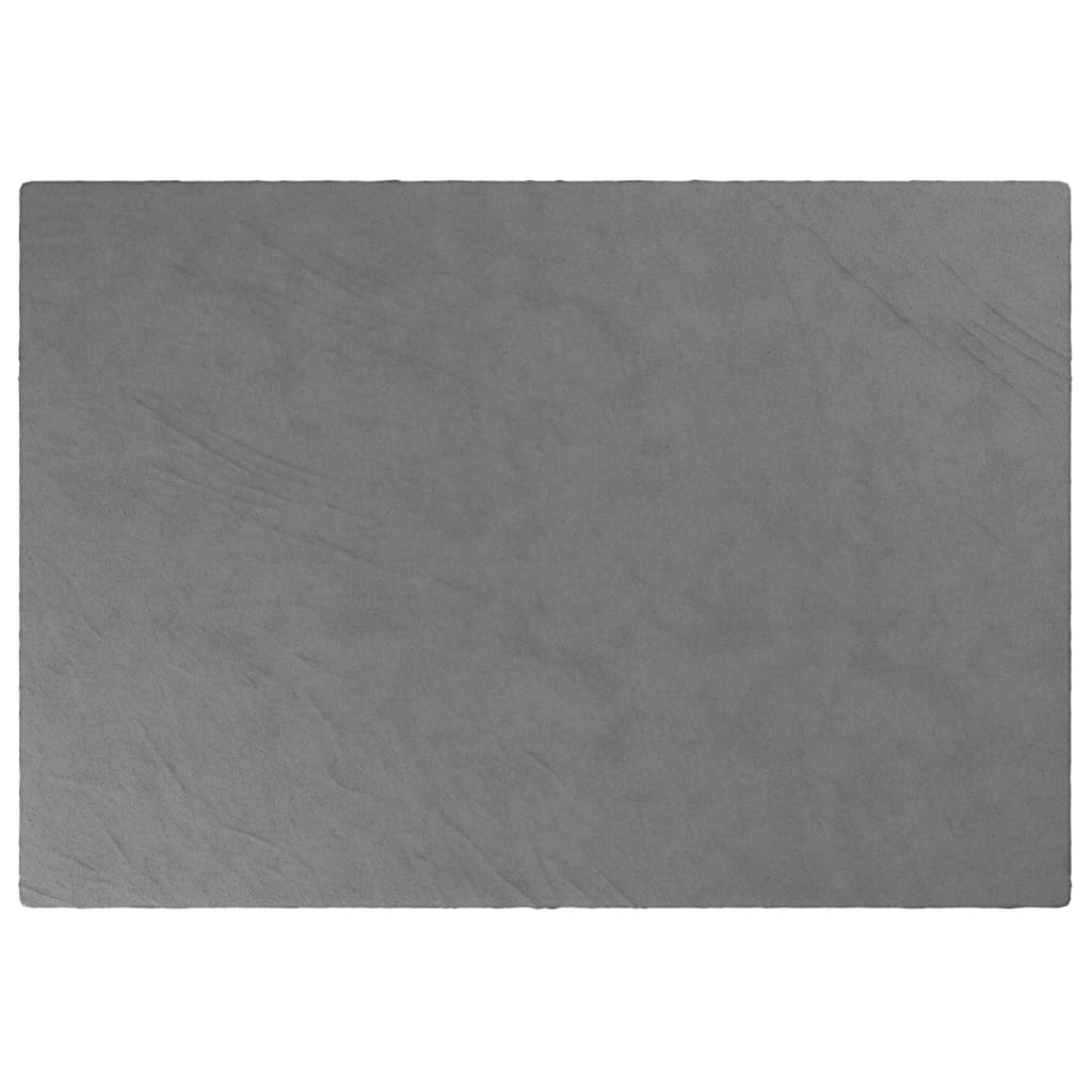 Vidaxl verzwaringsdeken met hoes 137x200 cm 10 kg stof lichtcrèmekleur