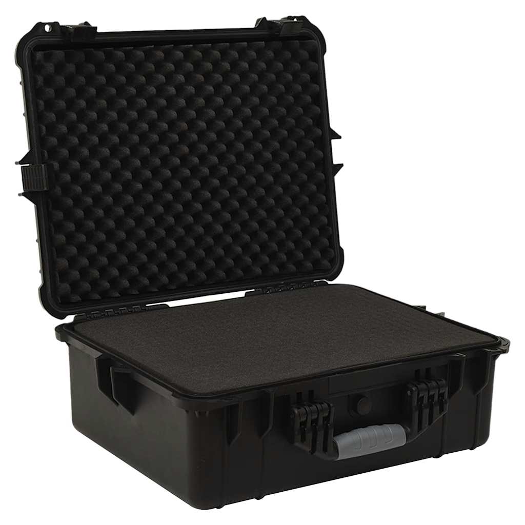 VIDAXL -Flugpapier tragbar 55x43x21 cm PP schwarz