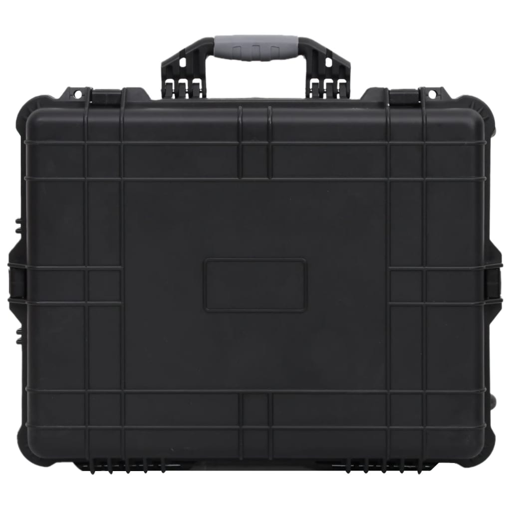 VIDAXL - Flugpapier auf Rädern 63x50x23 cm PP schwarz