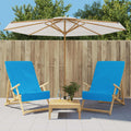 VidaXL Strandtücher, 2 Stück, 400 g/m², 60 x 135 cm, türkis