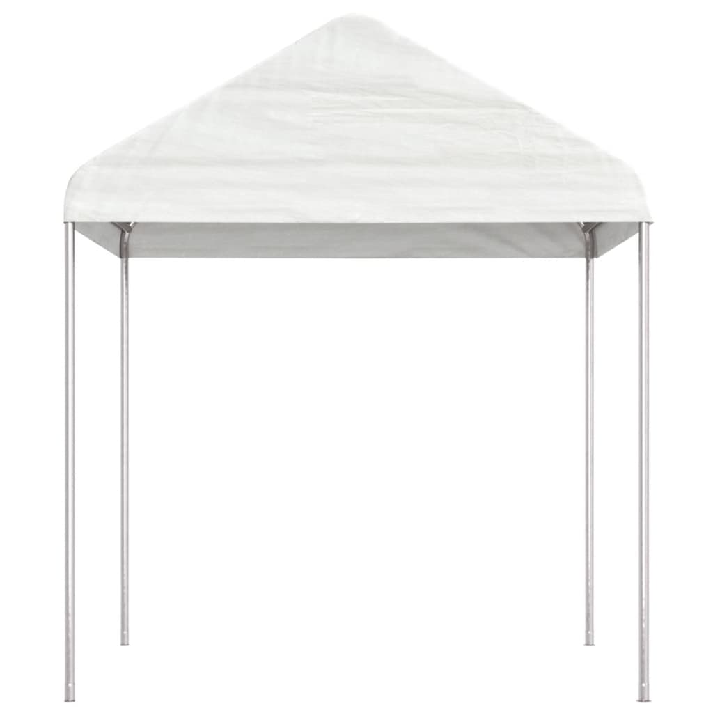 Vidaxl-Laube mit Dach 2,28x2,23x2,69 m Polyethylen weiß