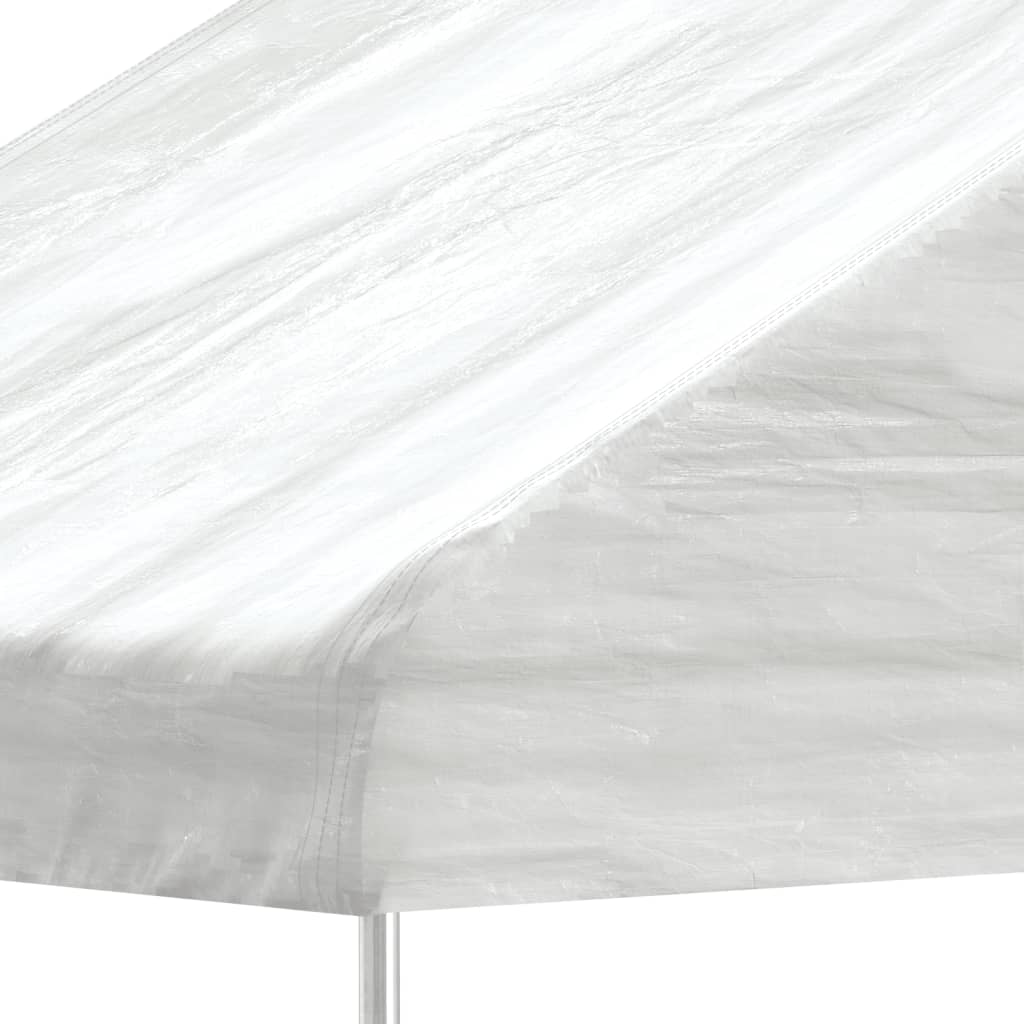 Vidaxl-Laube mit Dach 2,28x2,23x2,69 m Polyethylen weiß