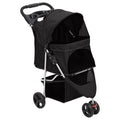 VidaXL Hunde-Falttisch 80x46x98 cm Oxford-Gewebe schwarz