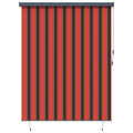 Vidaxl rolgordijn oranje en bruin 200 x 250 cm stof en aluminium