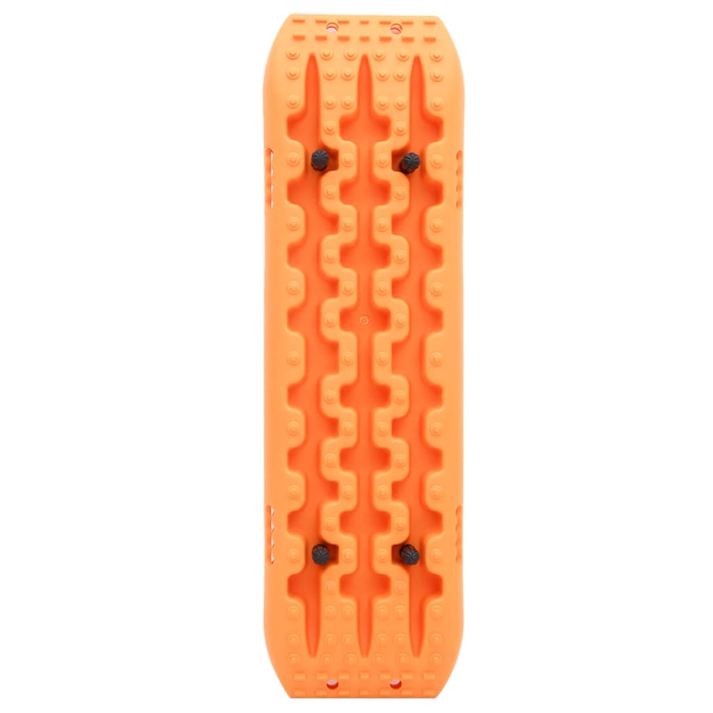 VidaXL Grippates 2 Stück 106x30,5x7 cm Nylon Orange