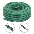 Vidaxl tuinslang met koppelingsset 0,9'' 100 m pvc groen